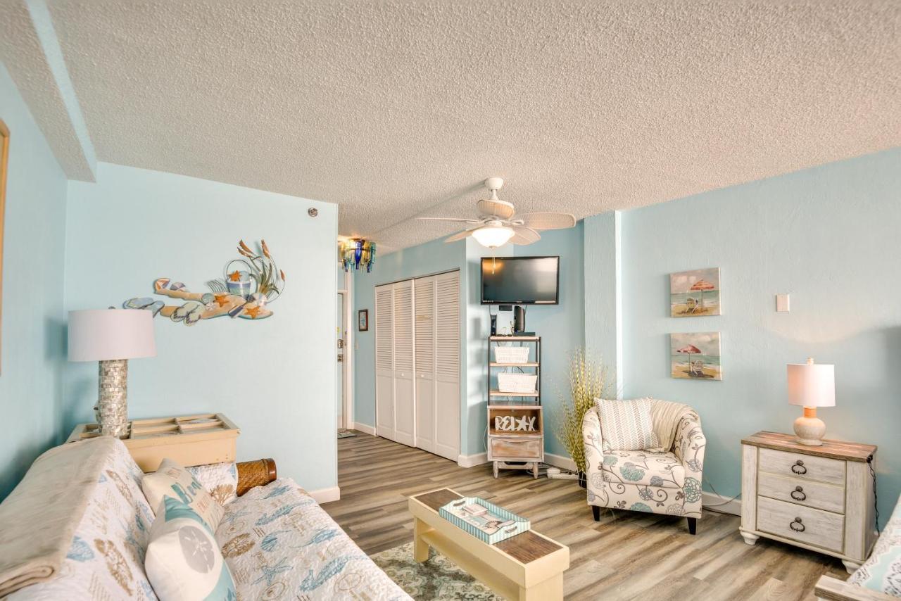 Updated Daytona Beach Oceanfront Studio! Extérieur photo