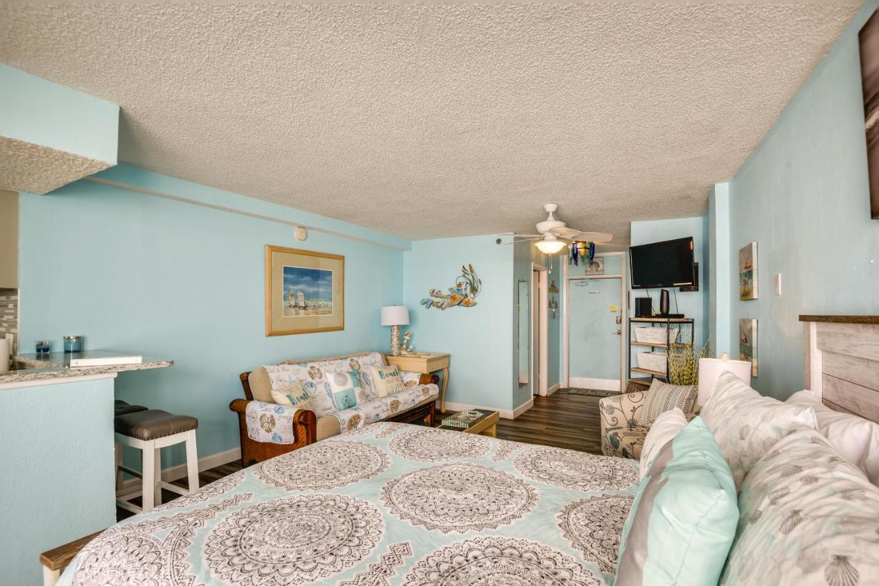 Updated Daytona Beach Oceanfront Studio! Extérieur photo