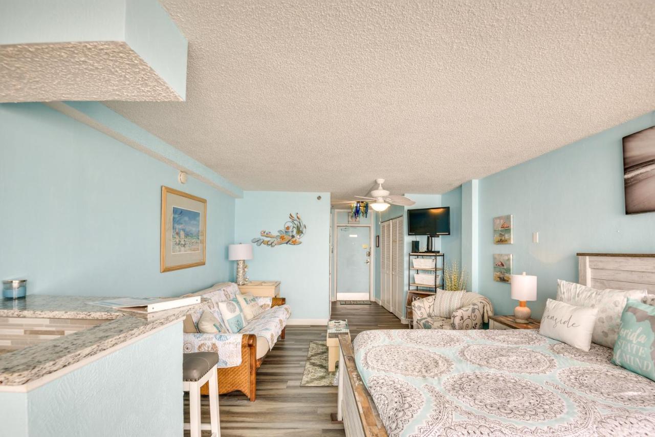 Updated Daytona Beach Oceanfront Studio! Extérieur photo